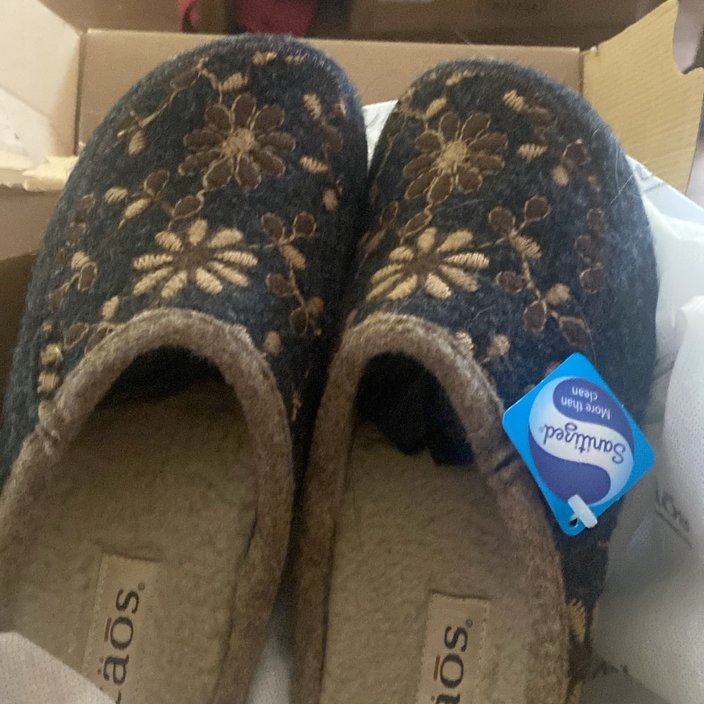 Taos footwear Woolderness 2 never worn charcoal and sanitized